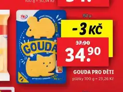 Lidl Gouda pro děti nabídka