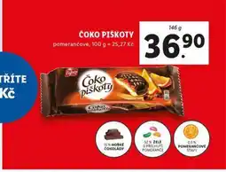 Lidl Čoko piškoty nabídka