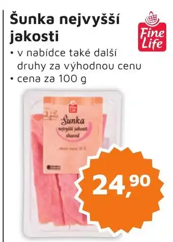 Můjobchod Šunka nejvyšší jakosti nabídka