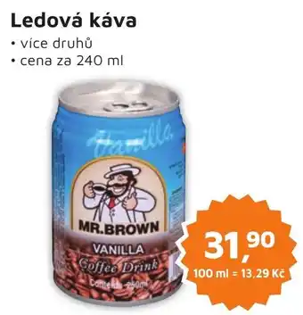 Můjobchod Ledová káva nabídka