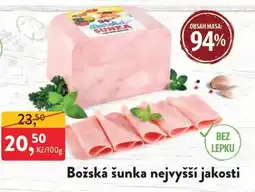 MP Krásno Božská šunka nejvyšší jakosti nabídka