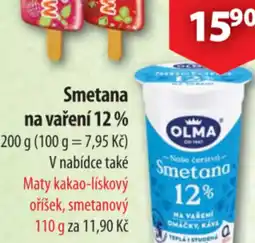 CBA Smetana na vaření 12% nabídka