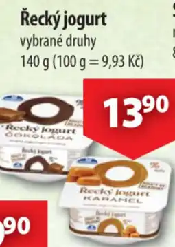 CBA Řecký jogurt nabídka
