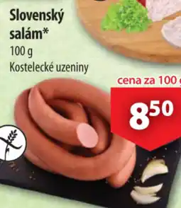 CBA Slovenský salám nabídka