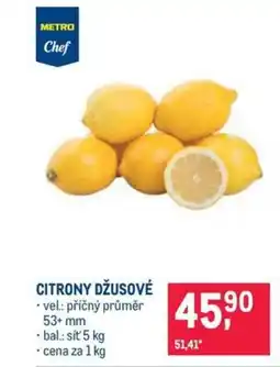 Makro CITRONY DŽUSOVÉ nabídka