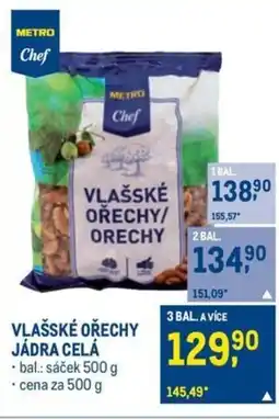 Makro VLAŠSKÉ OŘECHY JÁDRA CELÁ nabídka