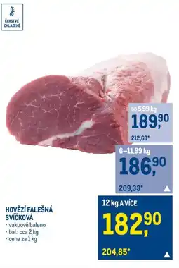 Makro HOVĚZÍ FALEŠNÁ SVÍČKOVÁ nabídka