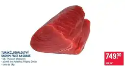 Makro TUŇÁK ŽLUTOPLOUTVÝ SASHIMI FILET AA GRADE nabídka