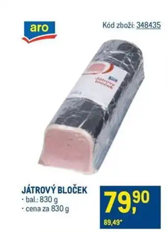 Makro JÁTROVÝ BLOČEK nabídka