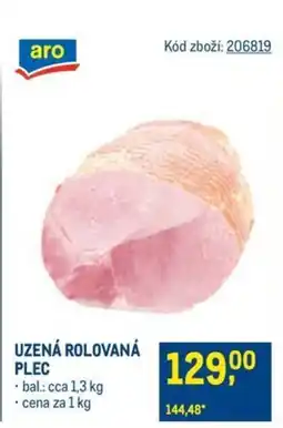 Makro UZENÁ ROLOVANÁ PLEC nabídka