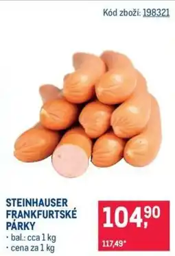 Makro STEINHAUSER FRANKFURTSKÉ PÁRKY nabídka