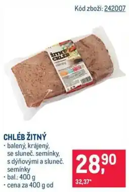 Makro CHLÉB ŽITNÝ nabídka