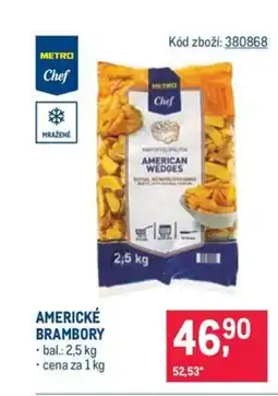 Makro AMERICKÉ BRAMBORY nabídka