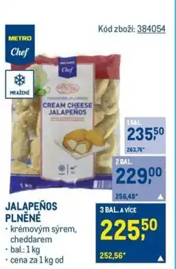 Makro JALAPEÑOS PLNĚNÉ nabídka