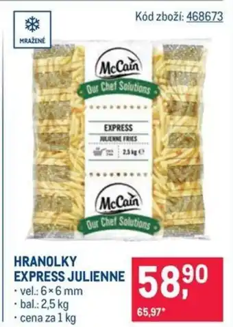 Makro HRANOLKY EXPRESS JULIENNE nabídka