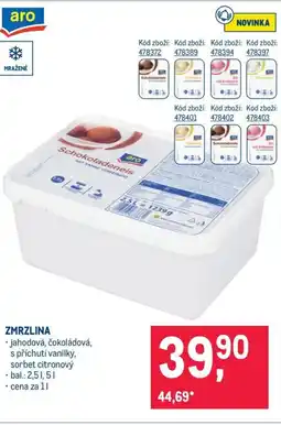 Makro ZMRZLINA nabídka
