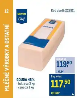 Makro GOUDA 48% nabídka