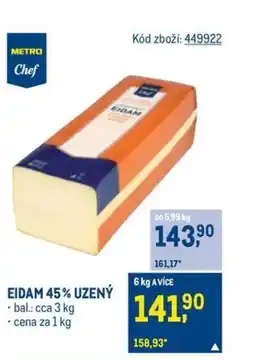 Makro EIDAM 45% UZENÝ nabídka