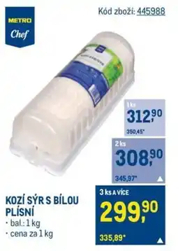 Makro KOZÍ SÝR S BÍLOU PLISNI nabídka