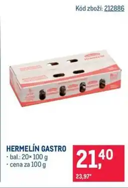 Makro HERMELÍN GASTRO nabídka
