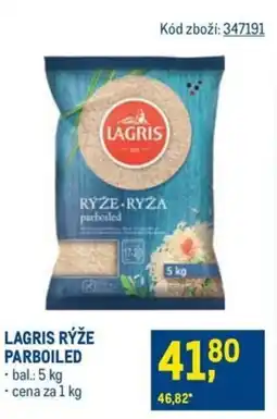 Makro LAGRIS RÝŽE PARBOILED nabídka