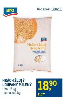 Makro HRÁCH ŽLUTÝ LOUPANÝ PŮLENÝ nabídka