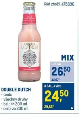 Makro DOUBLE DUTCH nabídka