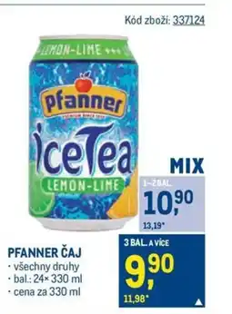 Makro PFANNER ČAJ nabídka