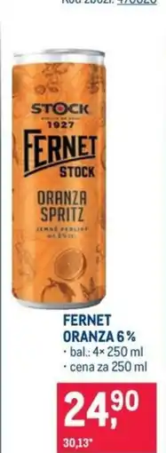 Makro FERNET ORANZA 6% nabídka