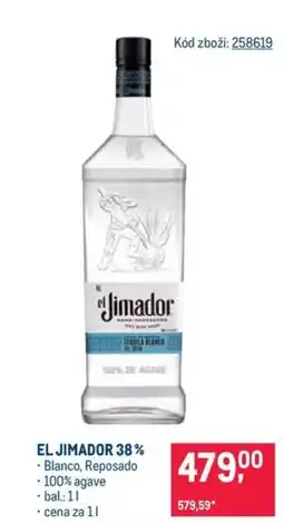 Makro EL JIMADOR 38% nabídka
