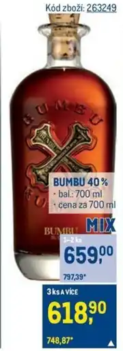 Makro BUMBU 40% nabídka