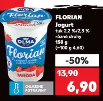 Kaufland FLORIAN Jogurt nabídka