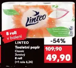Kaufland LINTEO Toaletni papir nabídka