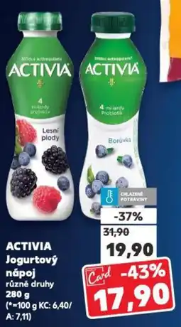 Kaufland ACTIVIA Jogurtový nápoj nabídka