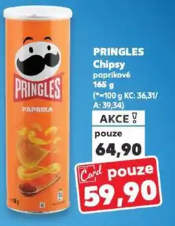 Kaufland PRINGLES Chipsy nabídka