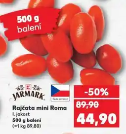 Kaufland Rajčata mini Roma nabídka