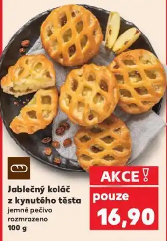 Kaufland Jablečný koláč z kynutého těsta nabídka