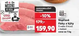 Kaufland Vepřové řízky z kýty nabídka