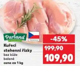Kaufland Kuřecí stehenní řízky nabídka