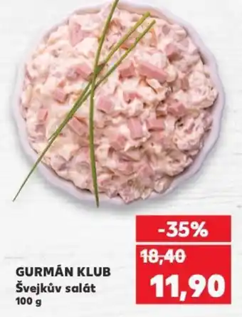 Kaufland GURMÁN KLUB Švejkův salát nabídka