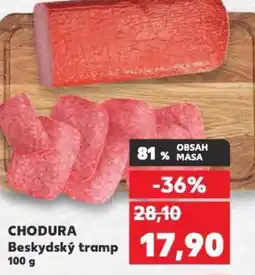 Kaufland CHODURA Beskydský tramp nabídka