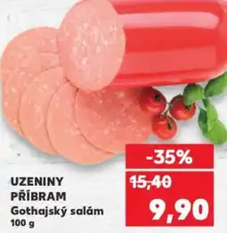 Kaufland UZENINY PŘÍBRAM Gothajský salám nabídka