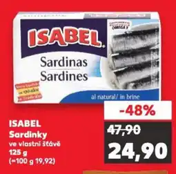 ISABEL Sardinky