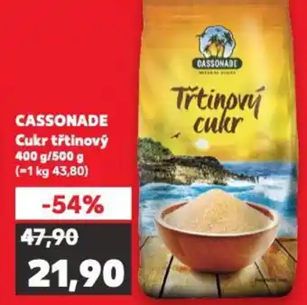 Kaufland CASSONADE Třtinový cukr nabídka