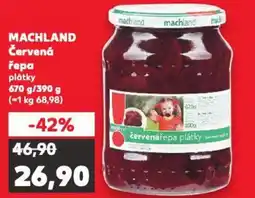 Kaufland MACHLAND Červená řepa nabídka