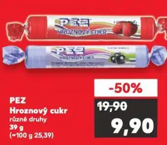 Kaufland PEZ Hroznový cukr nabídka