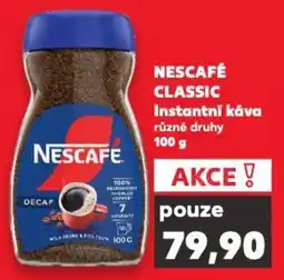 Kaufland NESCAFÉ CLASSIC Instantní káva nabídka