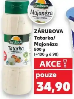 Kaufland ZÁRUBOVA Tatarka/ Majonéza nabídka