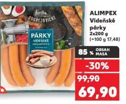 Kaufland ALIMPEX Vídeňské parky nabídka