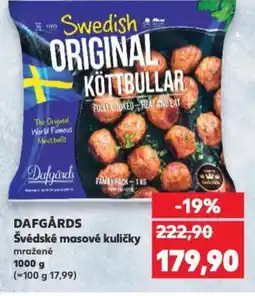 Kaufland DAFGÅRDS Švédské masové kuličky nabídka